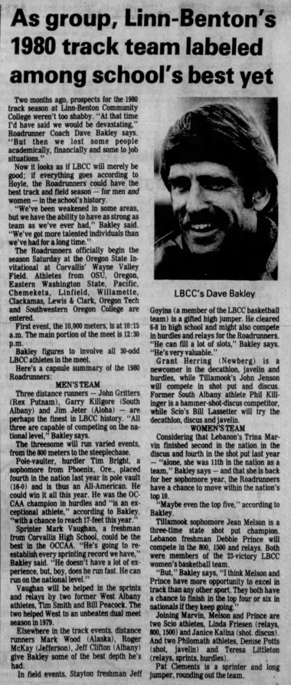 1980 03-21 Linda at LBCC Albany Dem Herald page 15